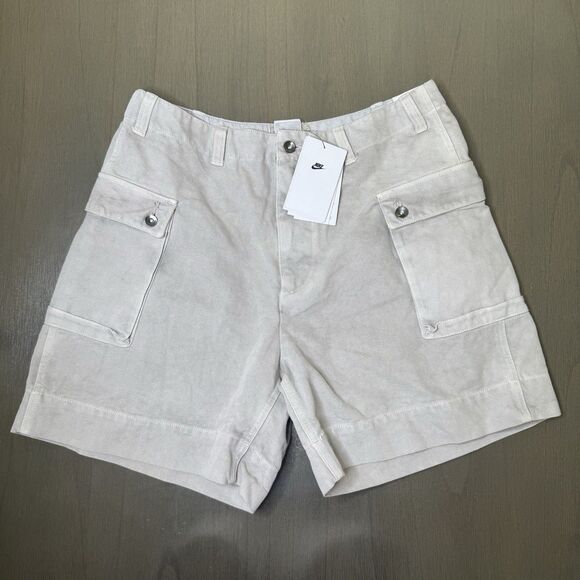 Nike Other - NEW Nike Life Men’s P44 Cargo Shorts Size 32 Medium FZ6571-014 Light Iron Ore